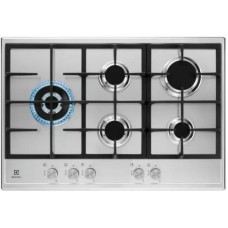Газовая варочная панель Electrolux KGS7566SX