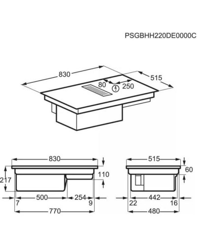 Варочная панель Electrolux KCC84453CK