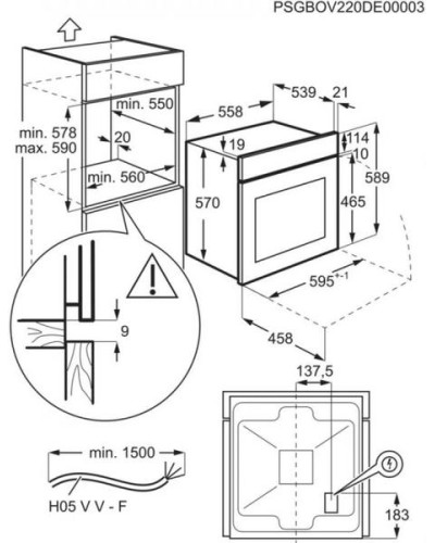 Духовой шкаф Electrolux EOF5C50BZ