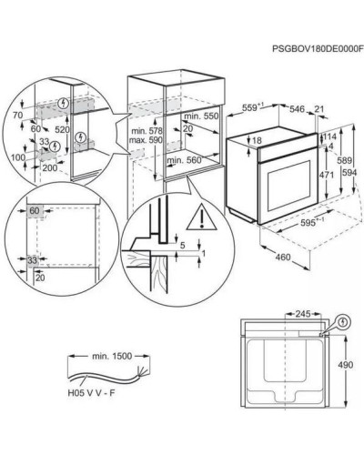 Духовой шкаф Electrolux EOD5C50Z
