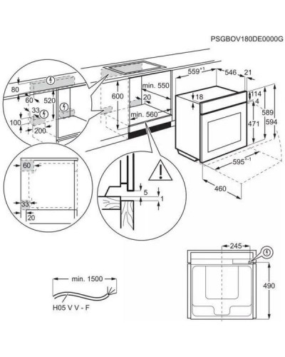 Духовой шкаф Electrolux EOD5C50Z