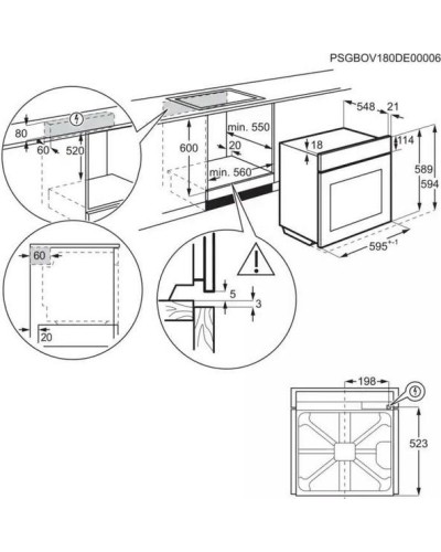Духовой шкаф Electrolux KODEH70X