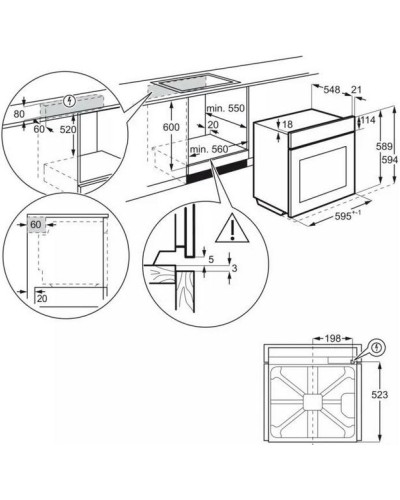 Духовой шкаф Electrolux OKC8P39WX