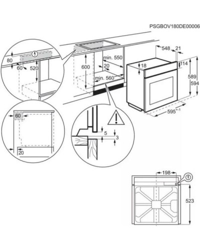 Духовой шкаф Electrolux KODDP77X
