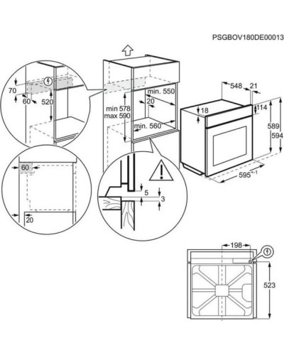 Духовой шкаф Electrolux KODDP77X