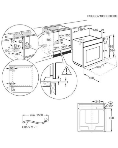 Духовой шкаф Electrolux KOECC31X