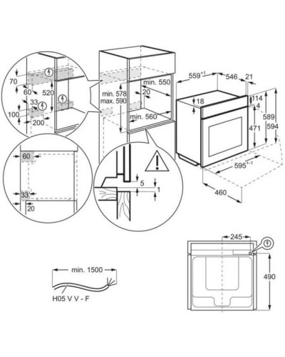 Духовой шкаф Electrolux KOCBP39H