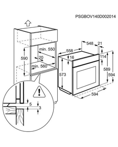 Духовой шкаф Electrolux EOB93434AW