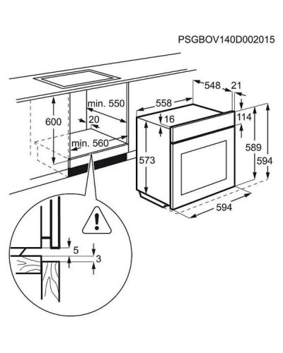 Духовой шкаф Electrolux EOB93434AW