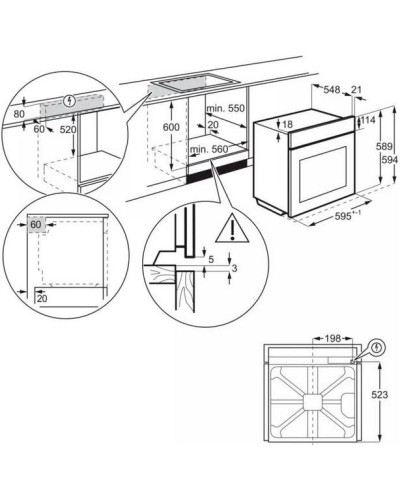 Духовой шкаф Electrolux OEM3H50X