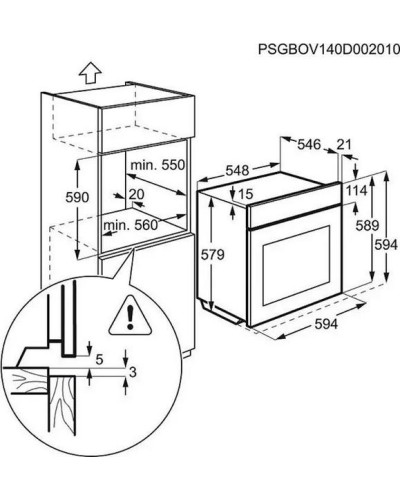 Духовой шкаф Electrolux EOA95450AX