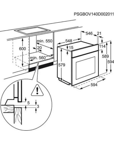 Духовой шкаф Electrolux EOA95450AX