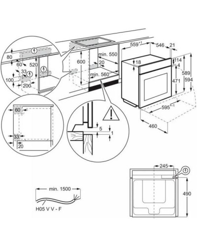 Духовой шкаф Electrolux OKD6P77WX