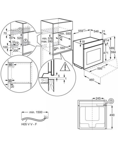 Духовой шкаф Electrolux OKD6P77WX