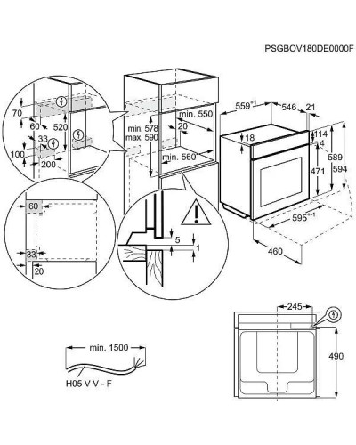 Духовой шкаф Electrolux OEF5H70X