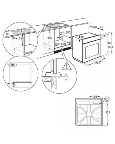 Духовой шкаф Electrolux OKF3H70X