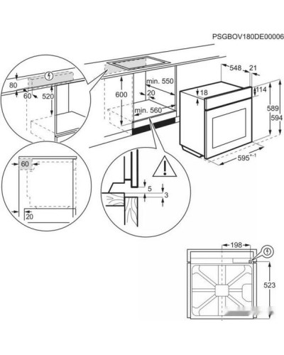 Духовой шкаф Electrolux EOD6C71Z
