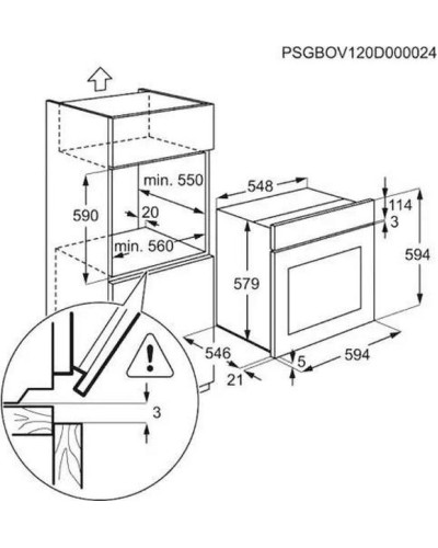 Духовой шкаф Electrolux EOA5551DOX
