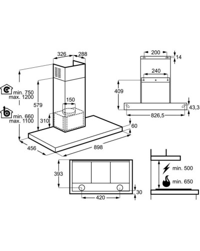 Вытяжка Electrolux KFTB19X