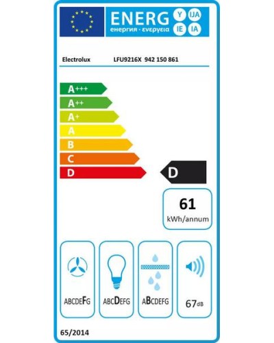 Вытяжка Electrolux LFU9216X