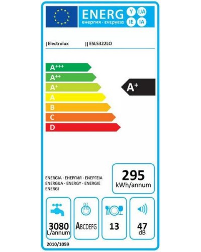 Встраиваемая посудомоечная машина Electrolux ESL5322LO