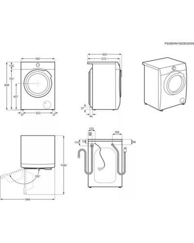 Стиральная машина Electrolux EW8F1R48B