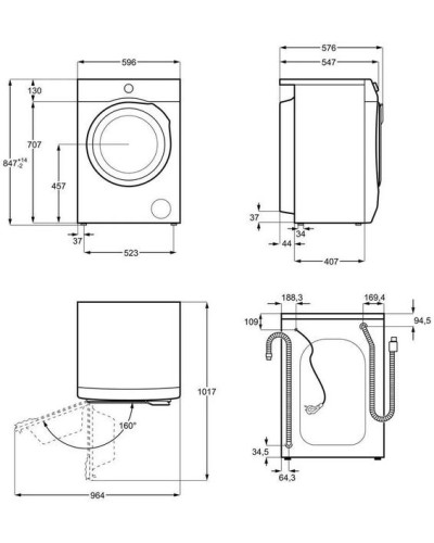 Стиральная машина Electrolux EW6F4R28WU