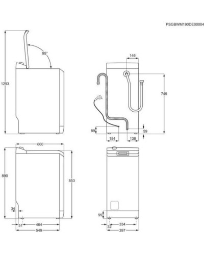 Стиральная машина Electrolux EW6T4R262