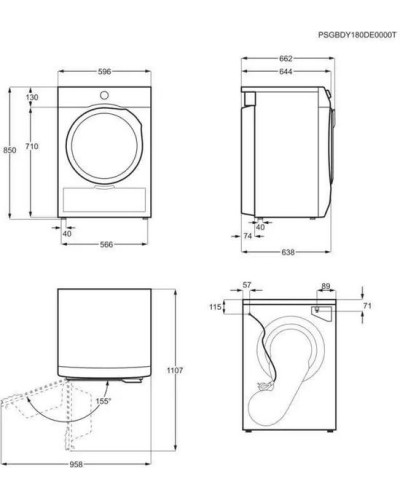 Сушильная машина Electrolux EW8H358S