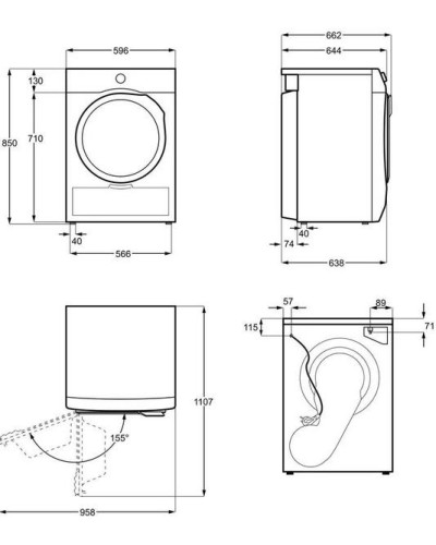 Сушильная машина Electrolux EW8HR358S