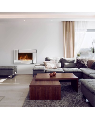 Купить электрокамин (электрический камин с эффектом пламени) Electrolux EFP/W-2000S (зеркальный)
